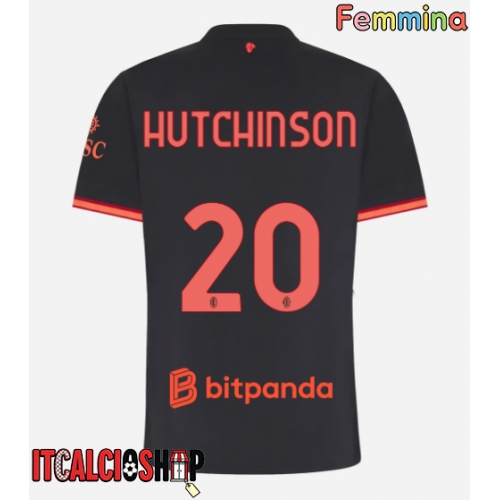 AC Milan Omari Hutchinson #20 Terza Maglia Femmina 2026-27 Manica Corta